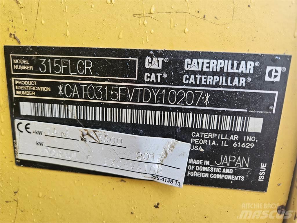 CAT 315FLCR Escavatori cingolati