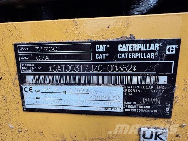 CAT 317 GC Escavatori cingolati