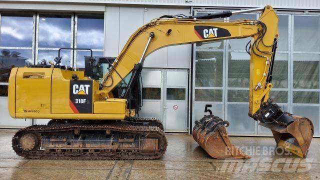 CAT 318F CW30s Escavatori cingolati