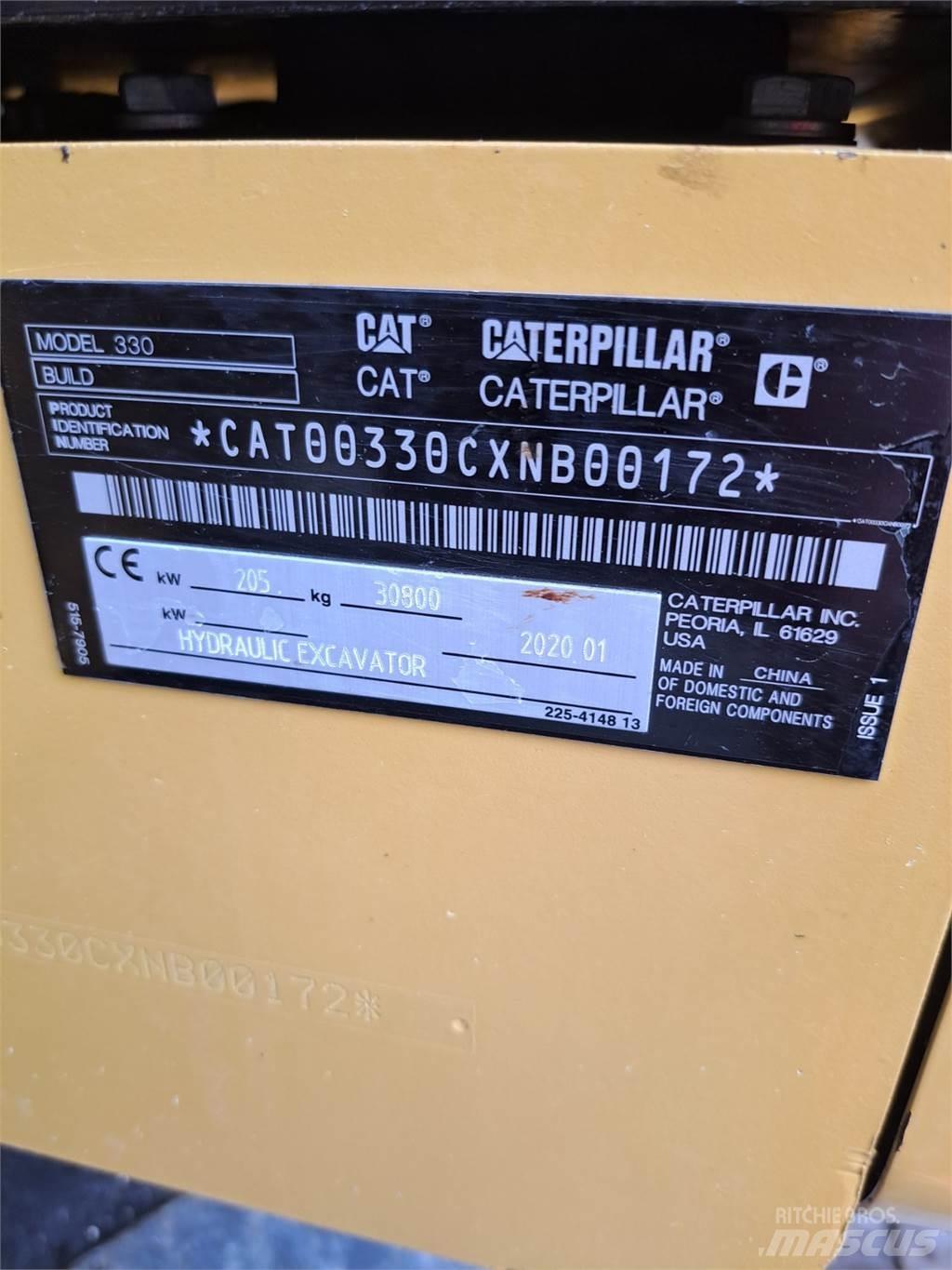 CAT 330 Escavatori cingolati