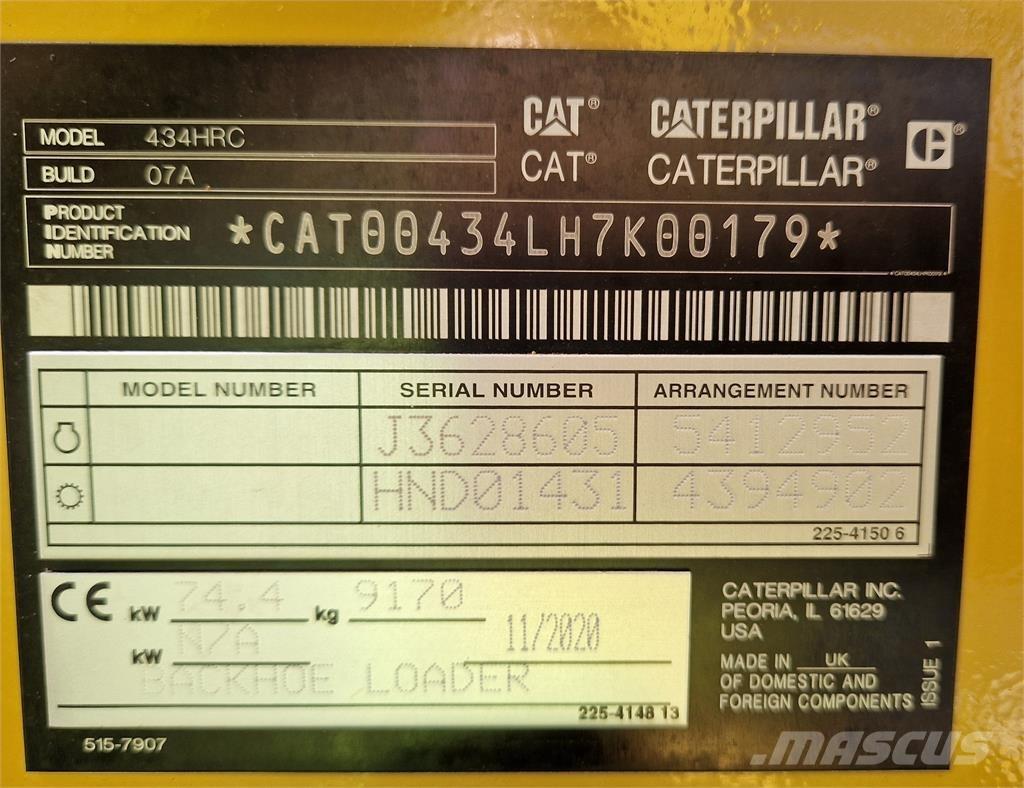 CAT 434 Terne