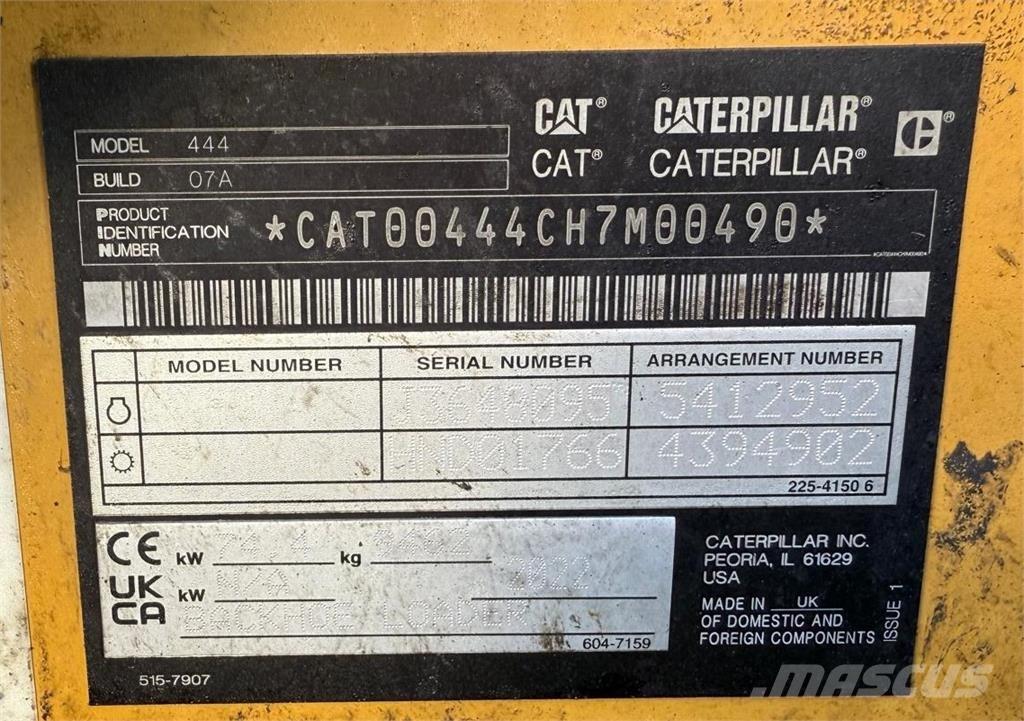 CAT 444 Terne