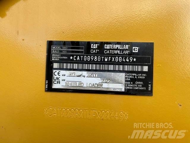 CAT 980 NG Pale gommate