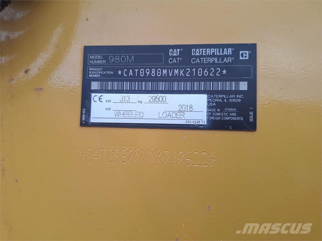CAT 980M Pale gommate