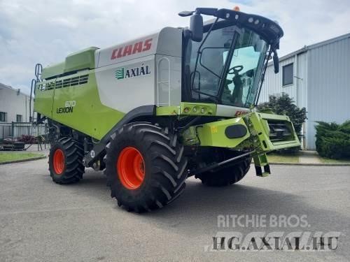 CLAAS Lexion 670 Mietitrebbiatrici