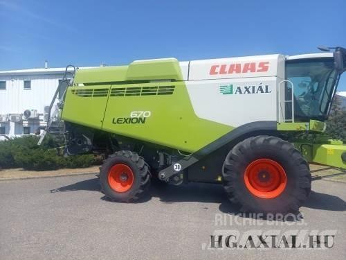 CLAAS Lexion 670 Mietitrebbiatrici