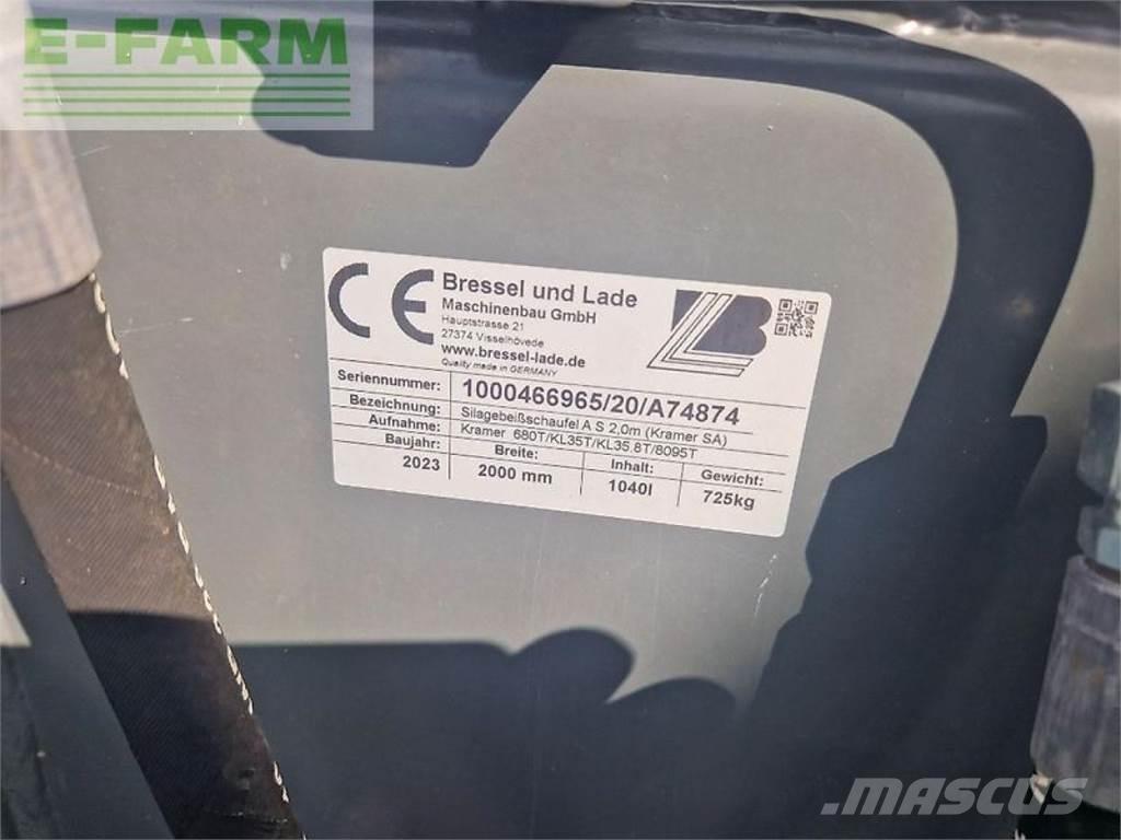 Kramer kl30.8t Sollevatori telescopici per agricoltura