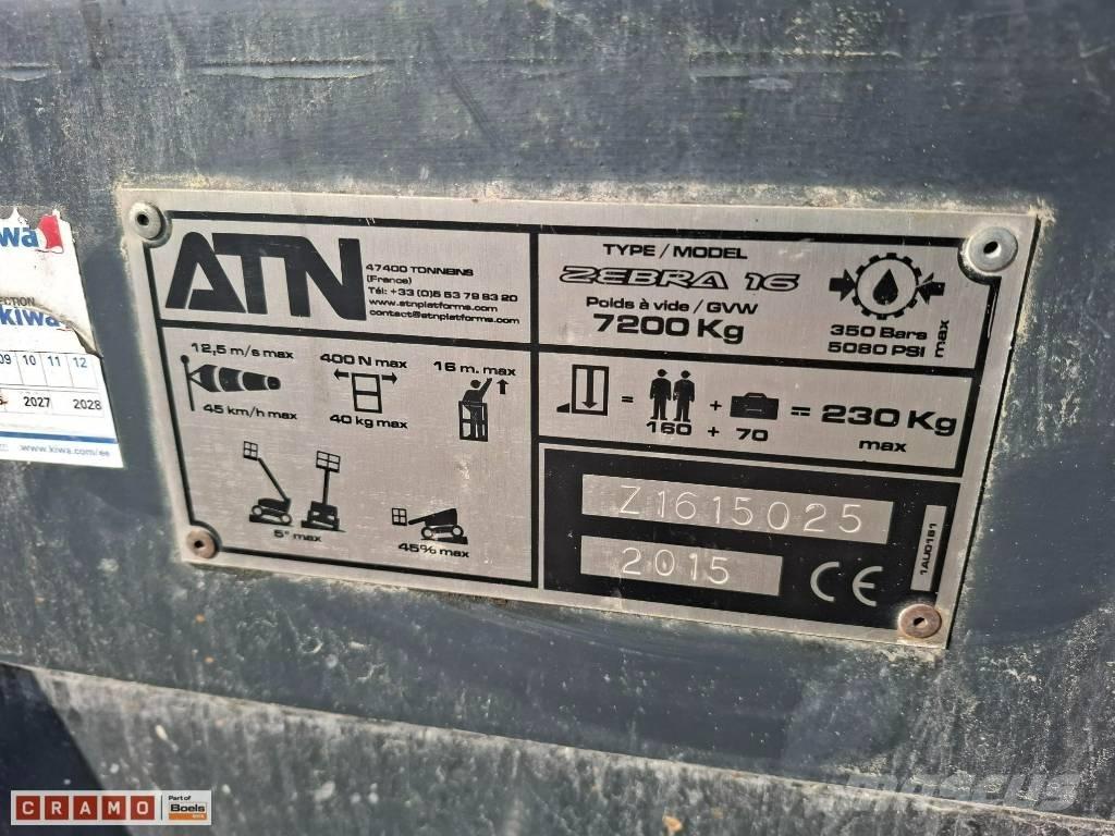ATN Zebra 16 Piattaforme a braccio articolato