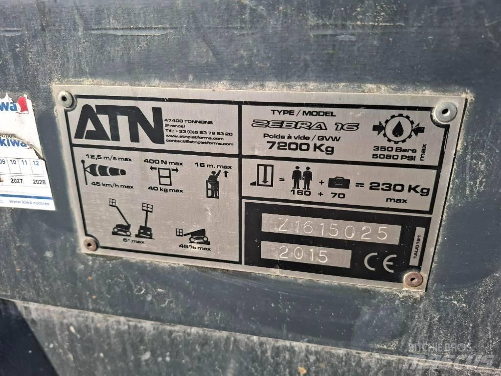 ATN Zebra 16 Piattaforme a braccio articolato