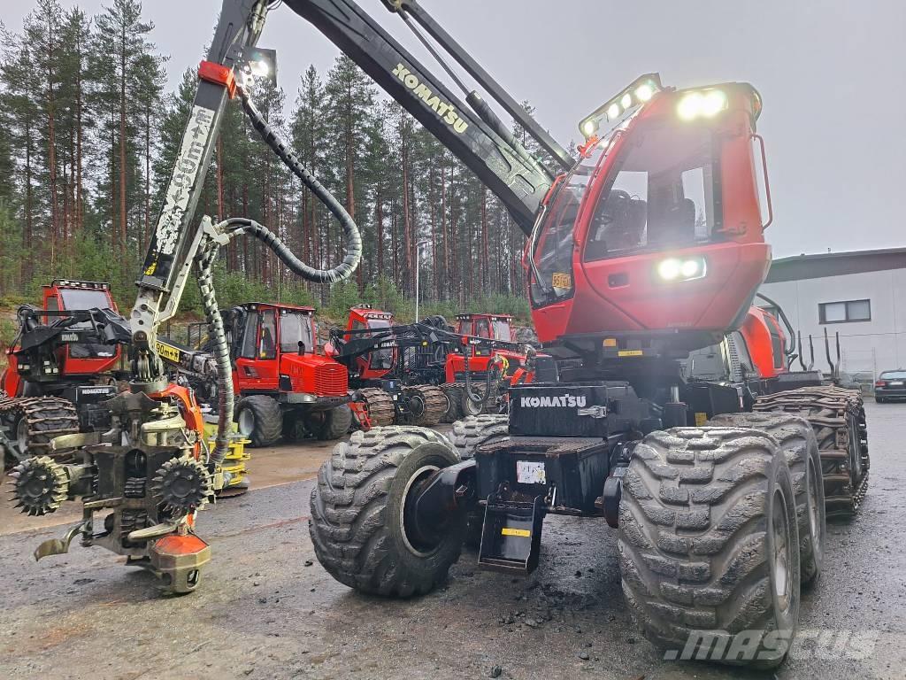 Komatsu 901 XC Abbattitrici, Disboscatrici