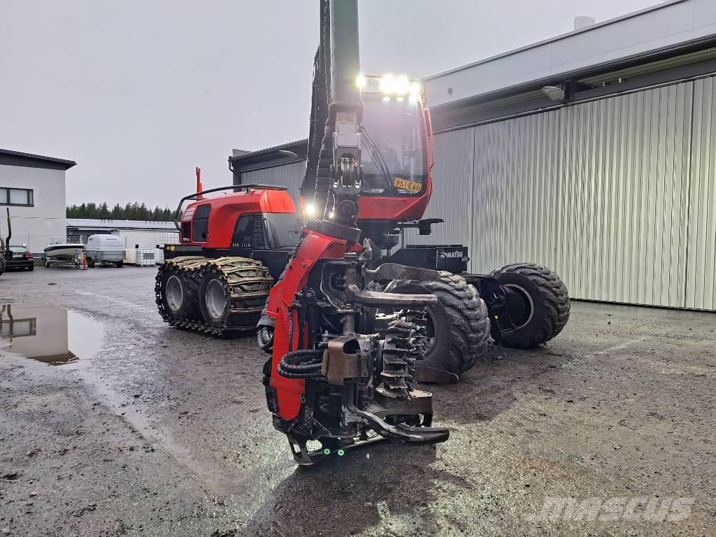 Komatsu 901 XC Abbattitrici, Disboscatrici