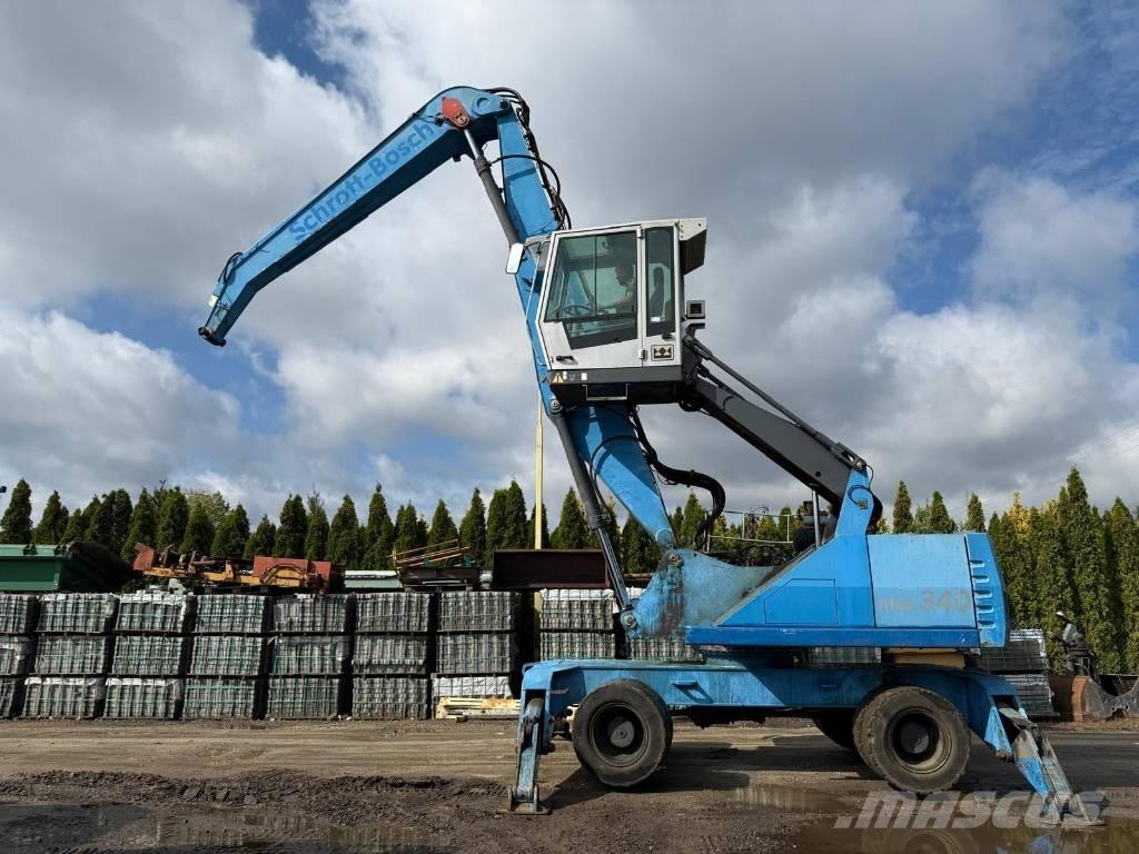 Terex Fuchs MHL 340 Movimentazione rifiuti
