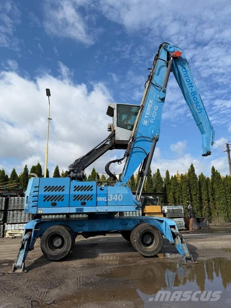 Terex Fuchs MHL 340 Movimentazione rifiuti