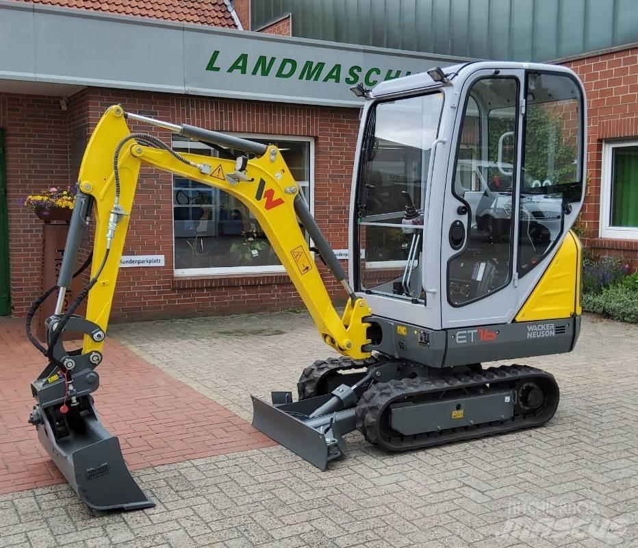 Wacker ET 16 Miniescavatori