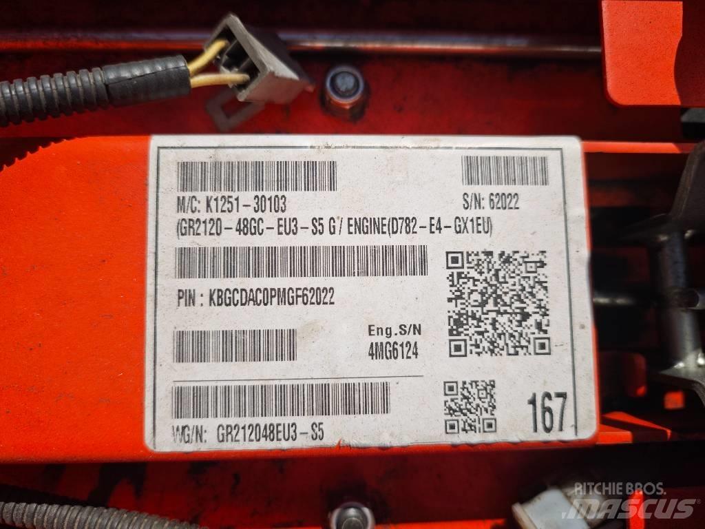Kubota GR 2120 Trattorini tagliaerba