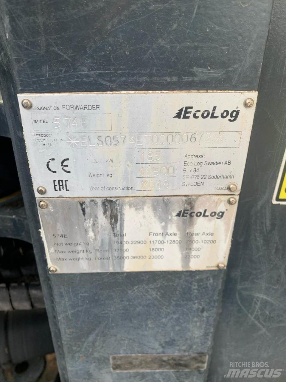 Eco Log 574 E Forwarder
