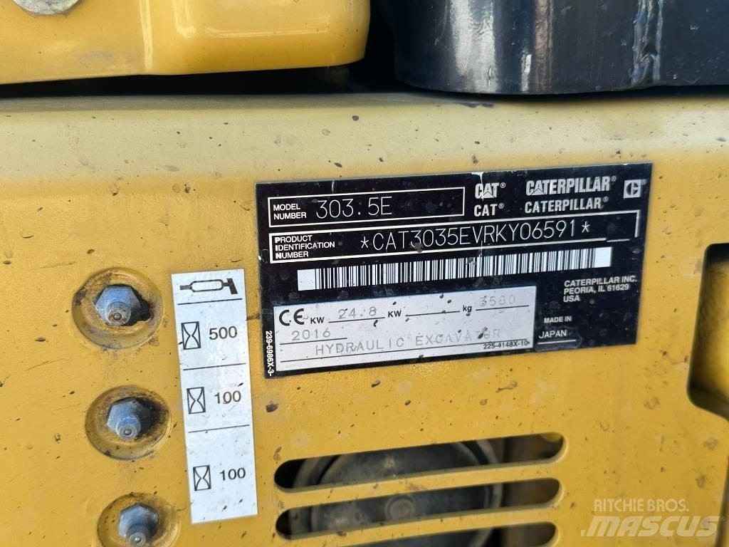 CAT 303.5 Miniescavatori