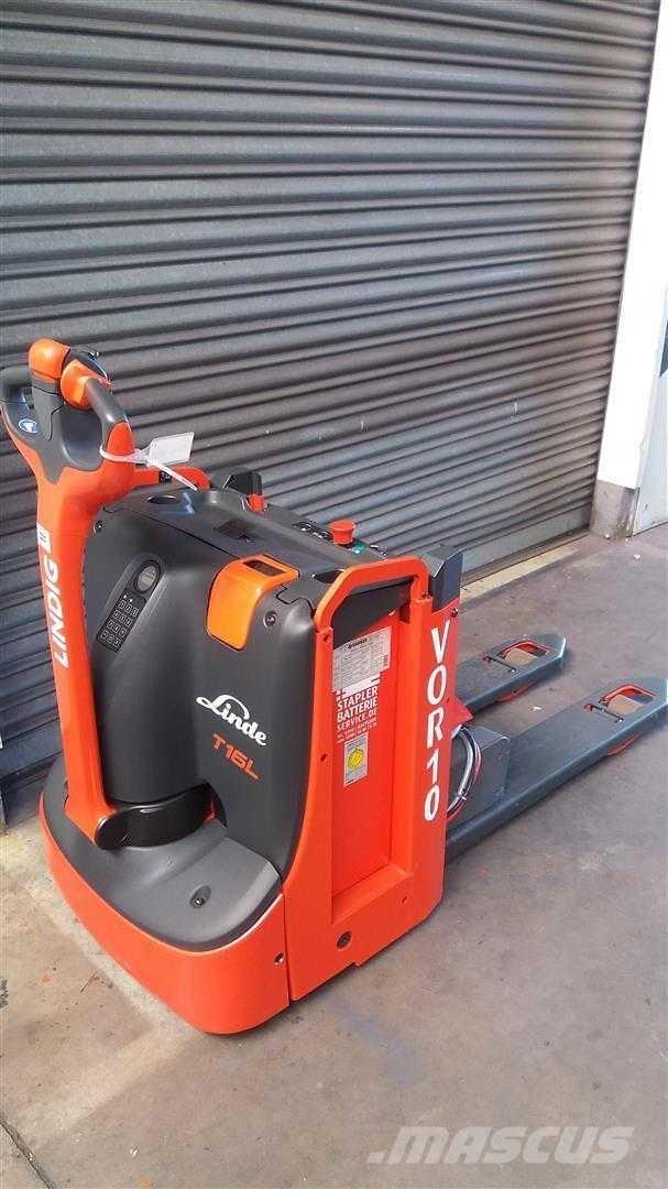 Linde T16L Transpallet uomo a terra