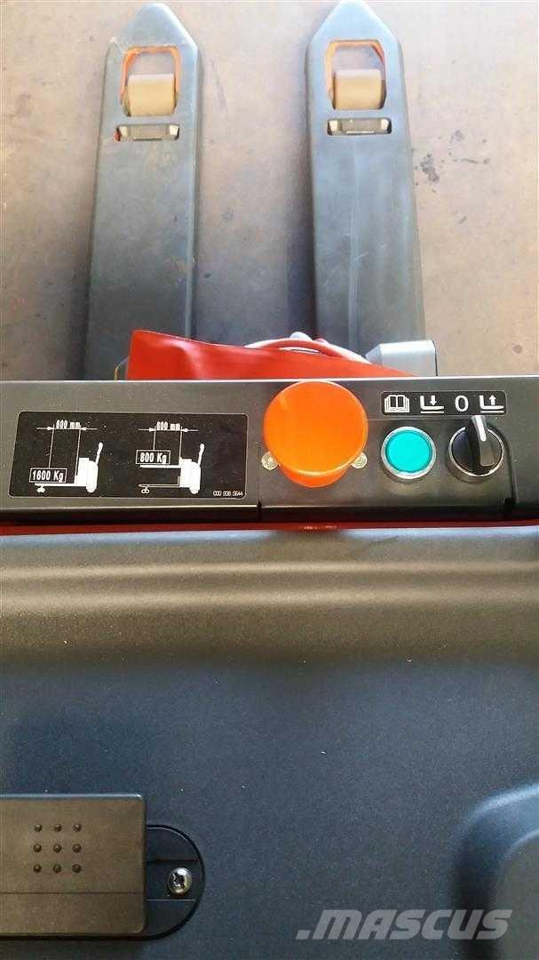 Linde T16L Transpallet uomo a terra