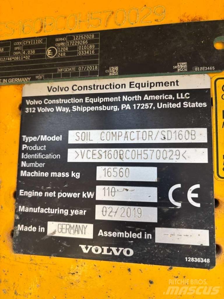 Volvo SD 160 B Rulli monotamburo
