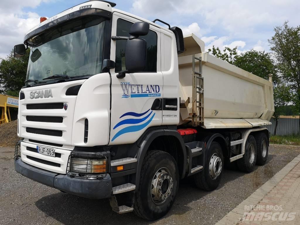 Scania G 480, 8x4 Camion ribaltabili