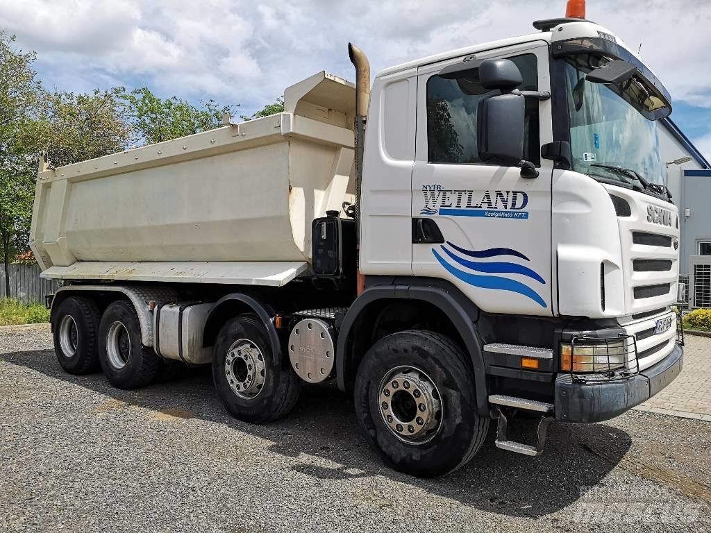 Scania G 480, 8x4 Camion ribaltabili