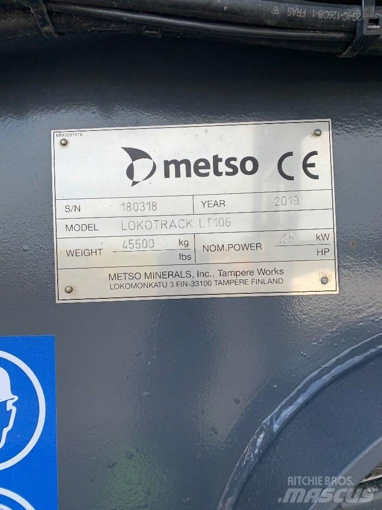 Metso LT 106 Frantoi mobili