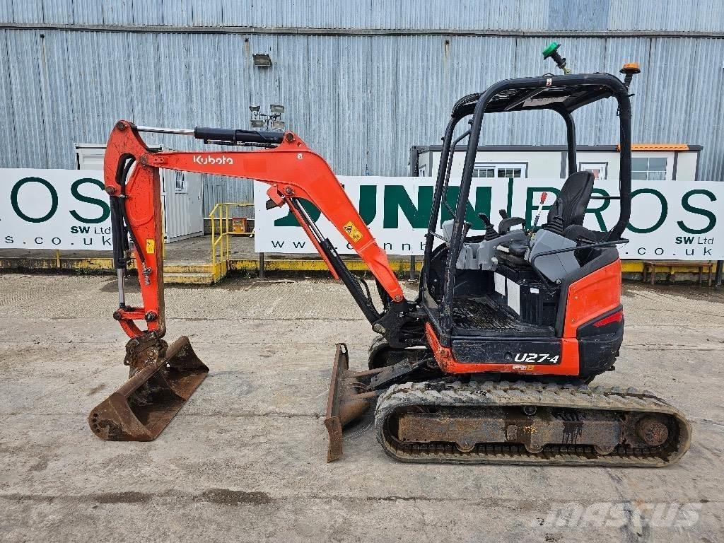 Kubota U 27-4 Miniescavatori