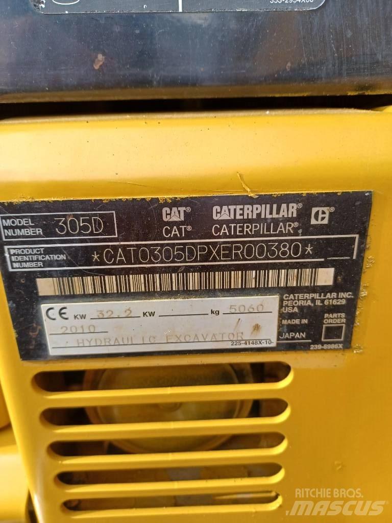 CAT 305 Miniescavatori
