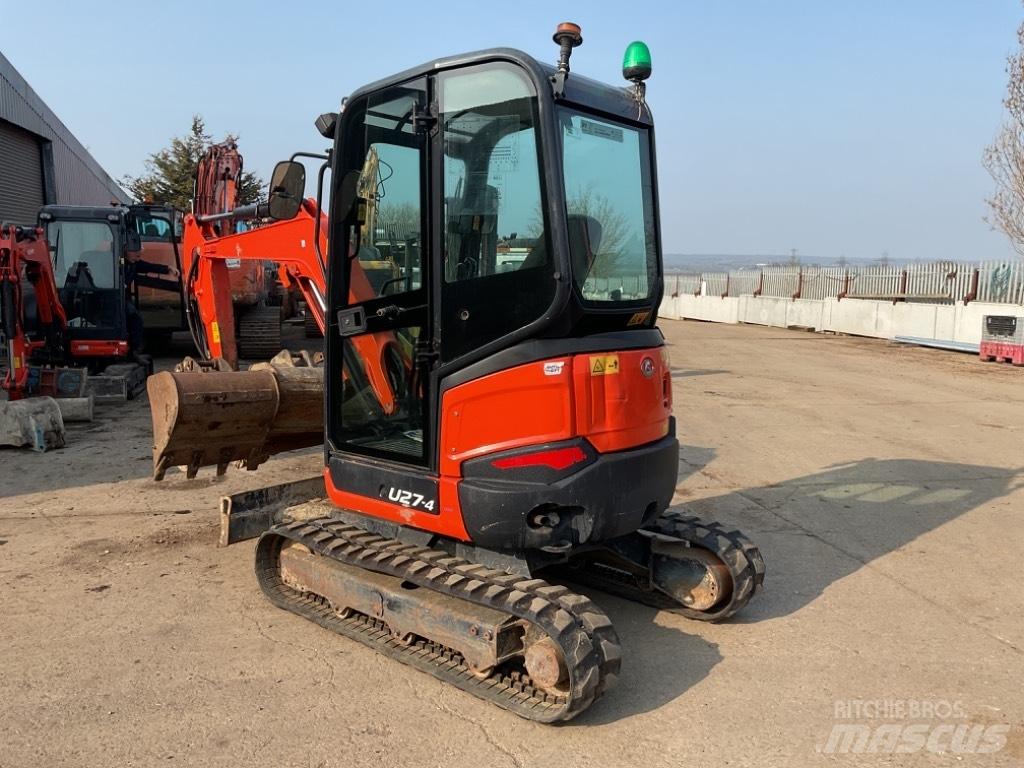 Kubota U27-4 Miniescavatori
