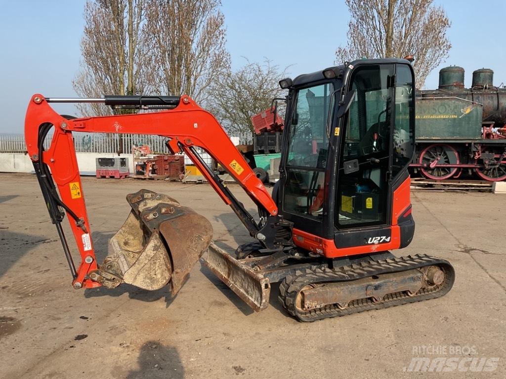 Kubota U27-4 Miniescavatori