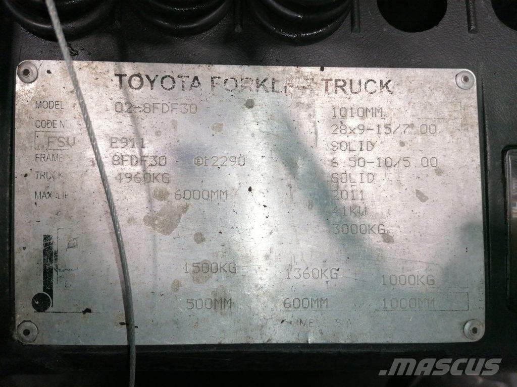 Toyota 02-8FDF30 Carrelli elevatori diesel