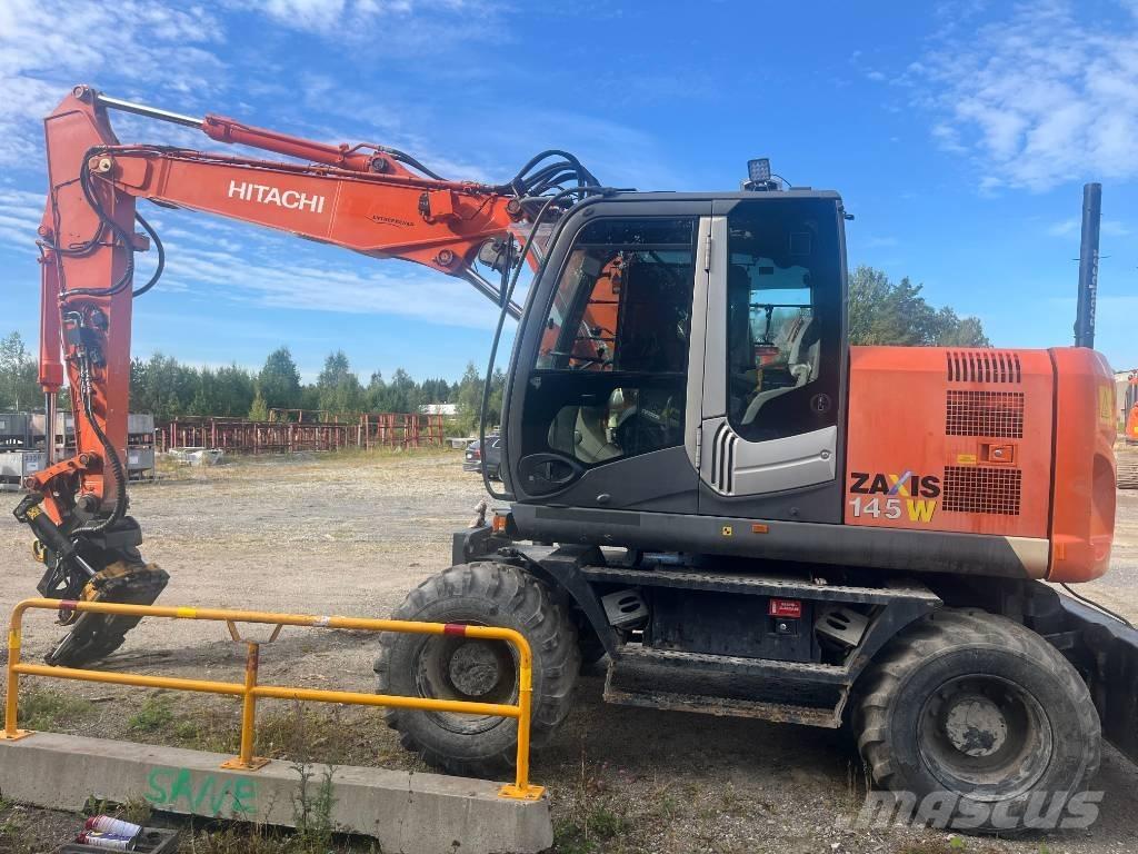 Hitachi ZX 145 W-3 Escavatori gommati