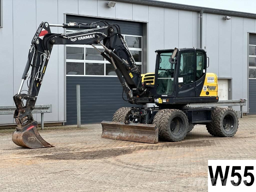 Yanmar B 110 W Escavatori gommati
