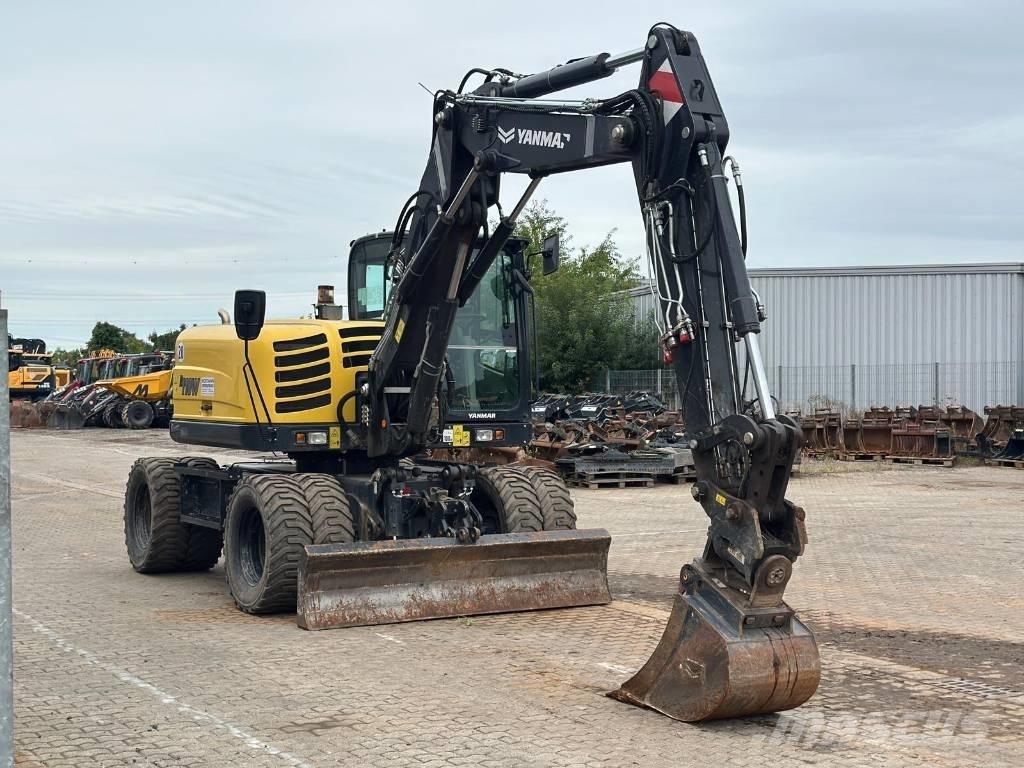 Yanmar B 110 W Escavatori gommati