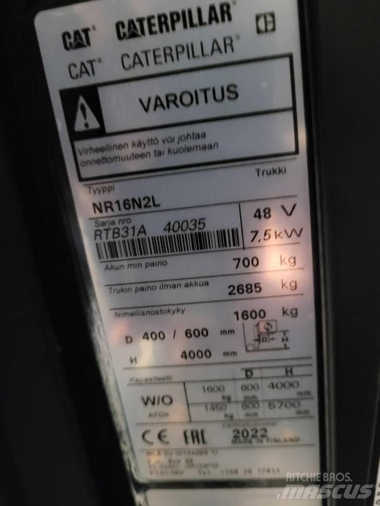 CAT NR16N2L Carrello retrattile