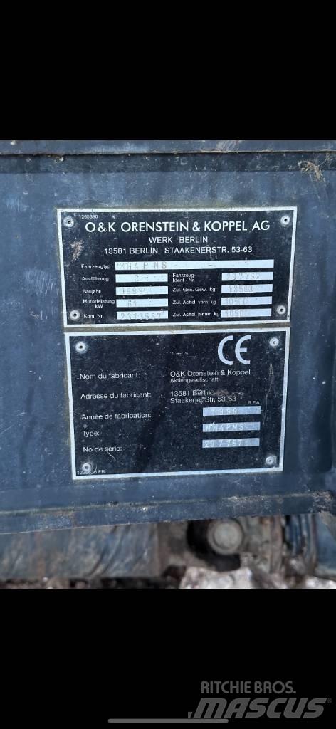 O&K MH 4 PMS Escavatori gommati