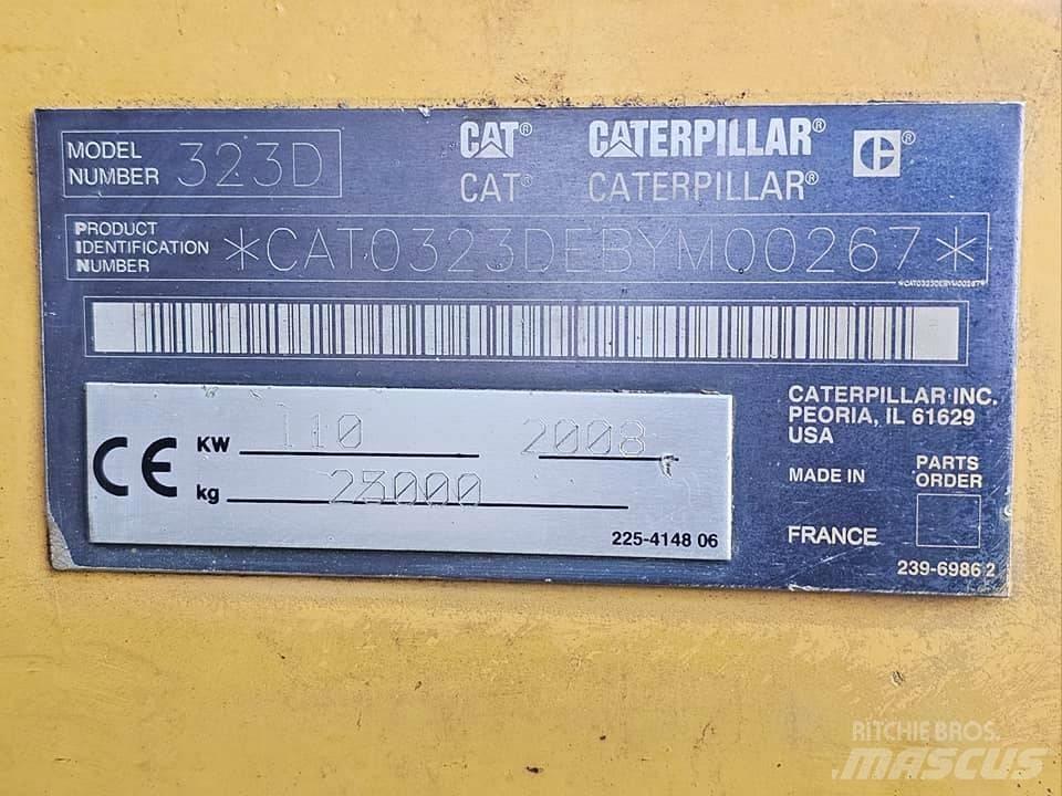 CAT 323 D L Escavatori cingolati