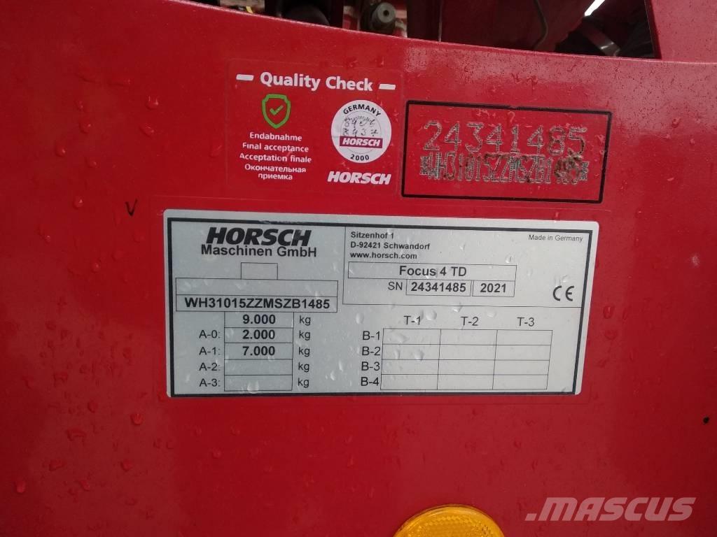 Horsch Focus 4 TD Perforatrici