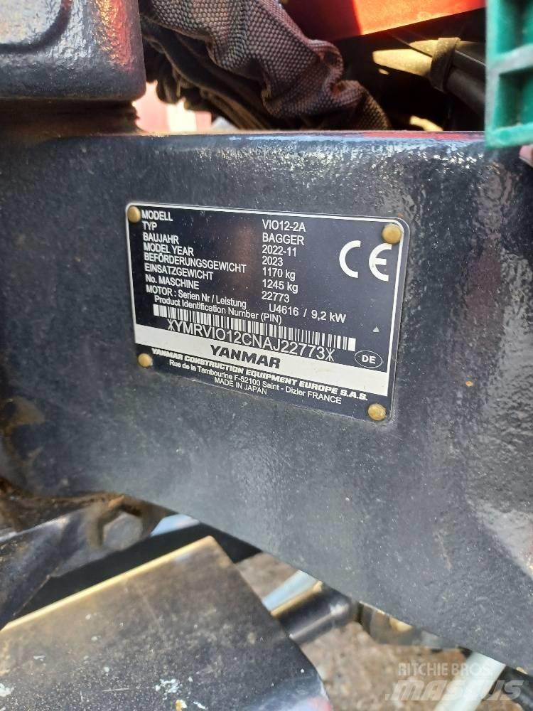 Yanmar VIO12-2A Miniescavatori