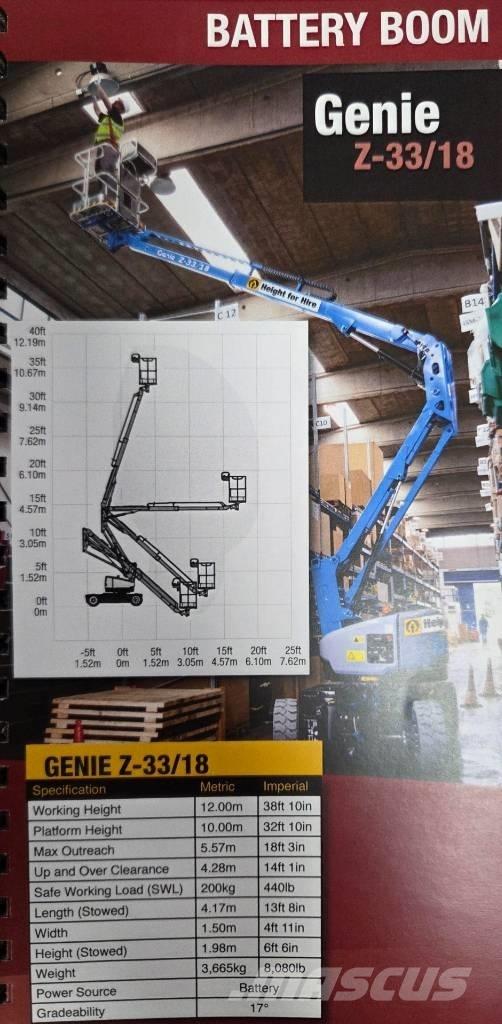 Genie Z 33/18 Piattaforme a braccio articolato