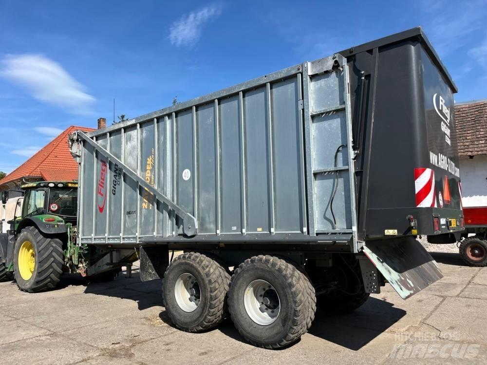 Fliegl ASW 271 Semirimorchio a pianale