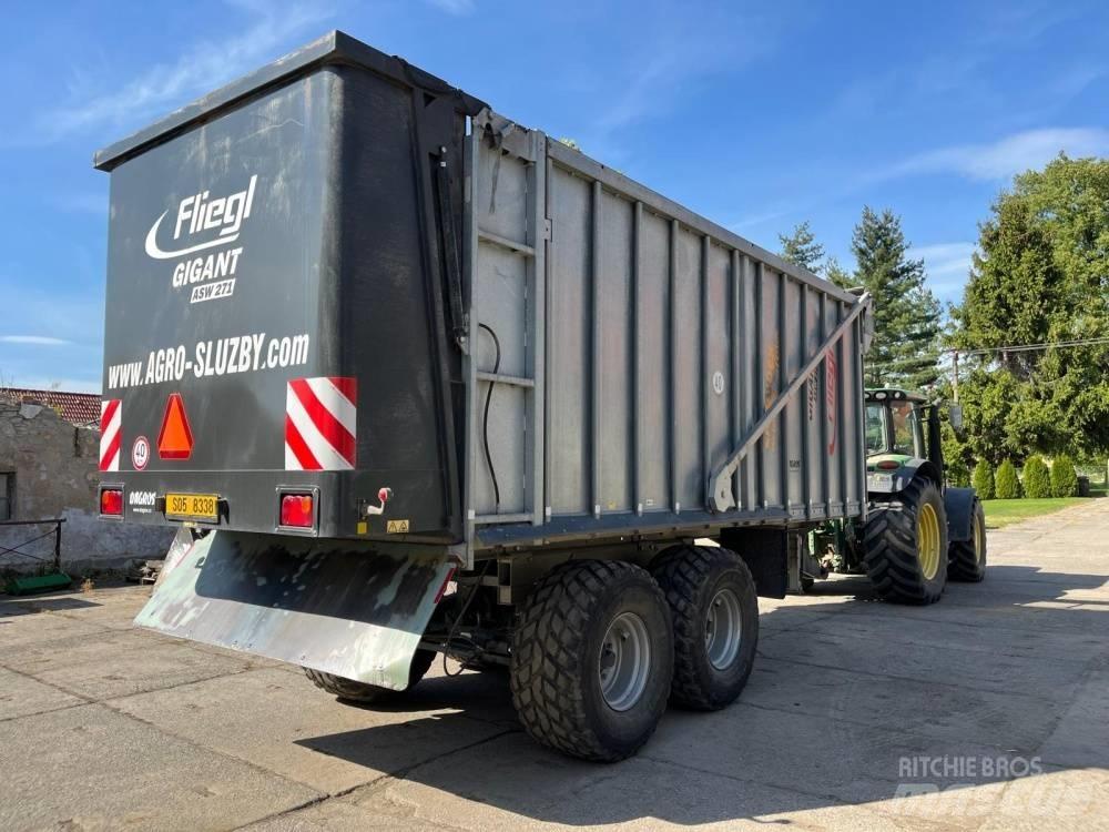 Fliegl ASW 271 Semirimorchio a pianale