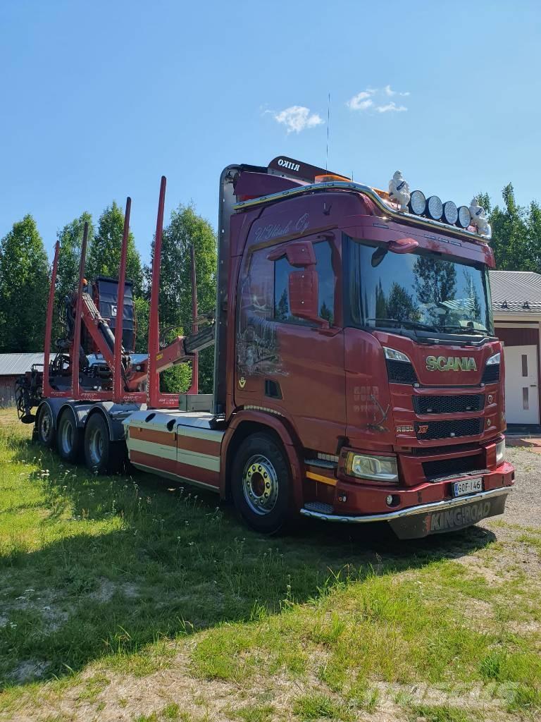 Scania R 650 Camion trasporto legname