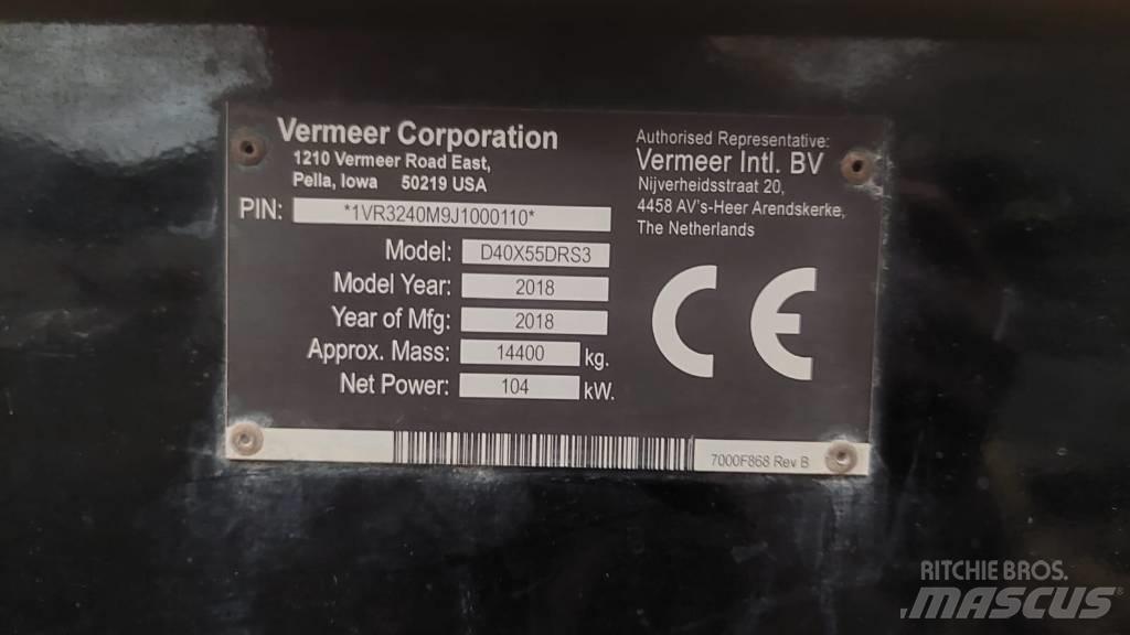 Vermeer D40x55DR S3 Macchina per perforazione orizzontale controllata