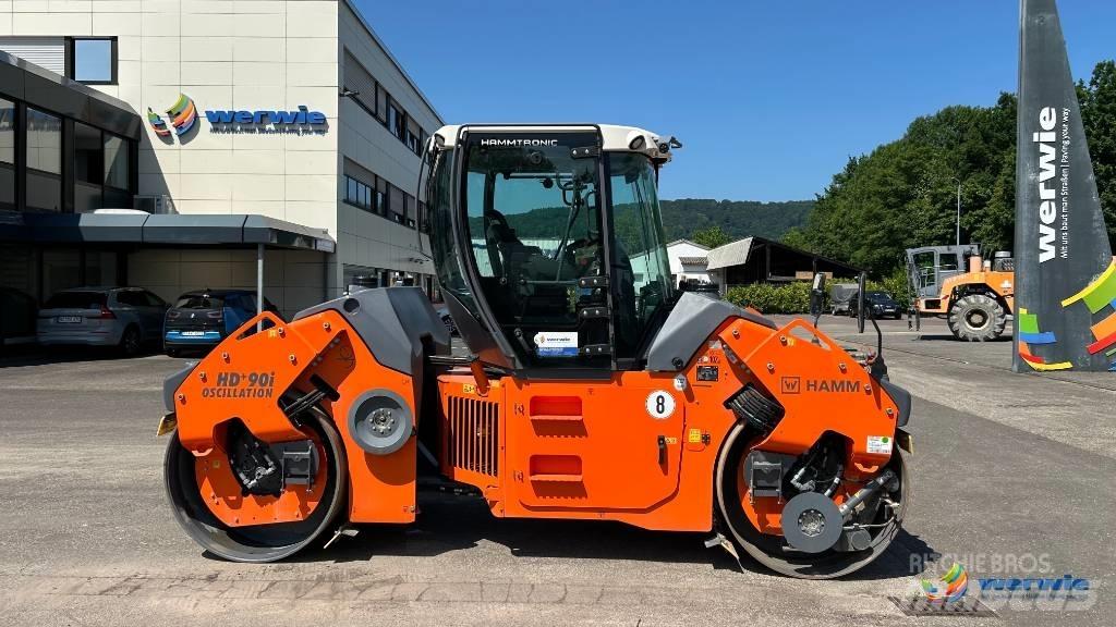 Hamm HD+ 90i VO-S Rulli a doppio tamburo