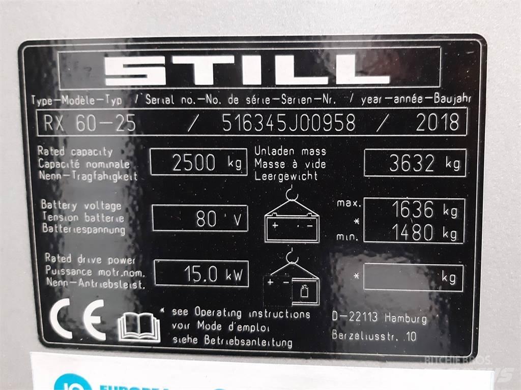 Still RX60 25 Carrelli elevatori elettrici