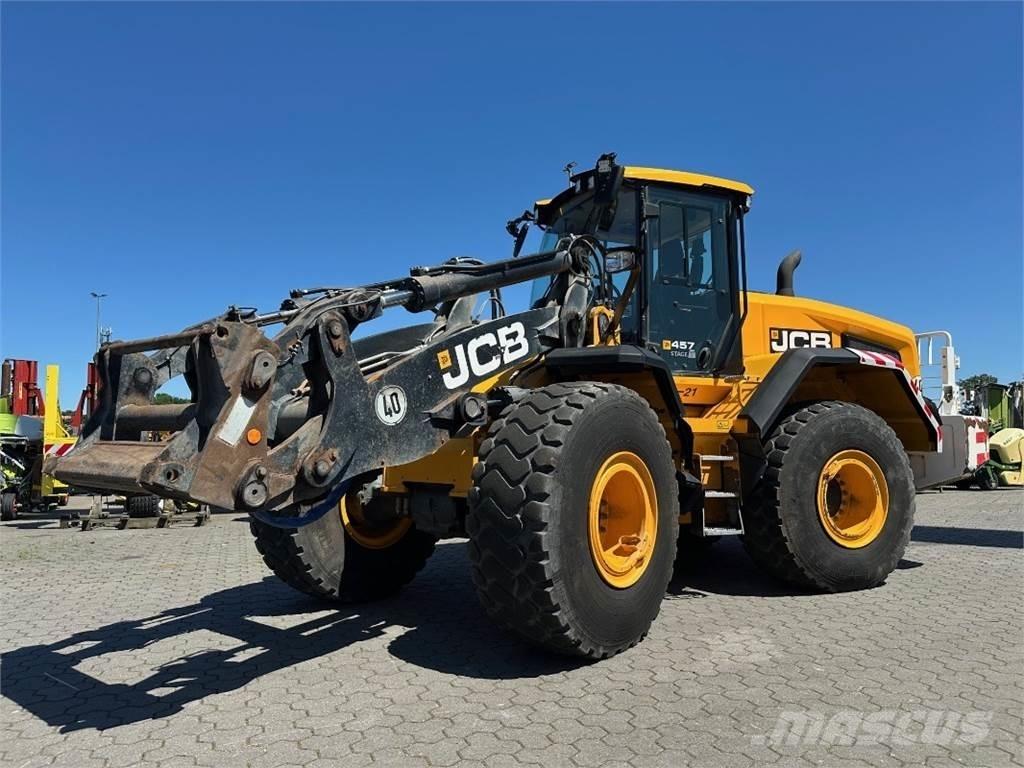 JCB 457 Agri Pale gommate