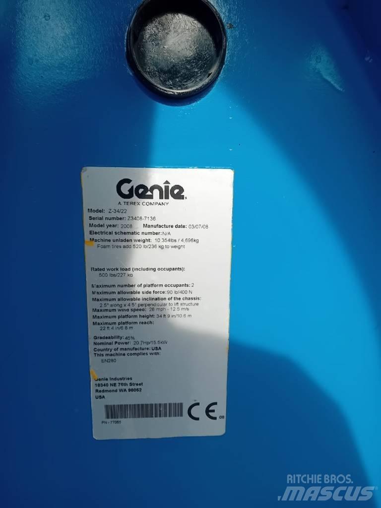 Genie Z 34/22 N Piattaforme a braccio articolato