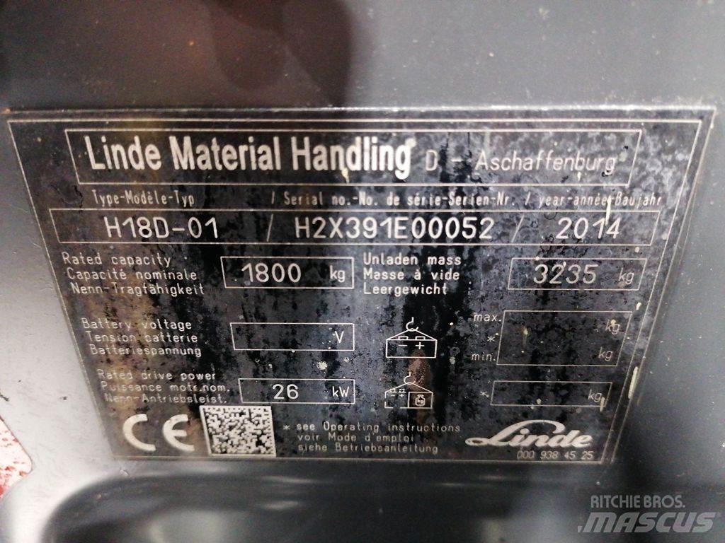 Linde H18D-01 Carrelli elevatori diesel